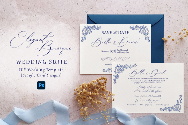 Elegant Baroque Wedding Suite