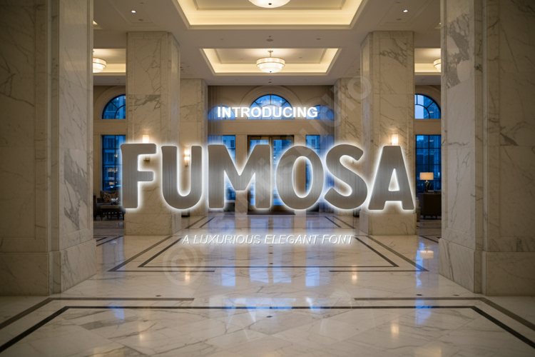 Fumosa - Elegant Modern Serif Display Font