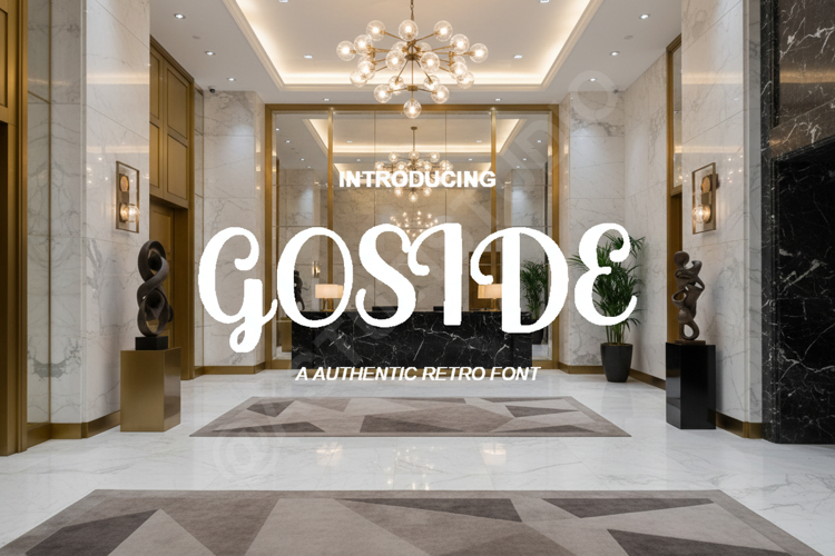 Goside | Elegant Modern Serif Typeface