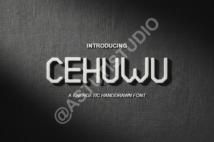 Cehuwu - Modern Elegant Serif Typeface