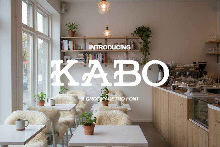 Kabo - Bold Modern Geometric Sans Serif