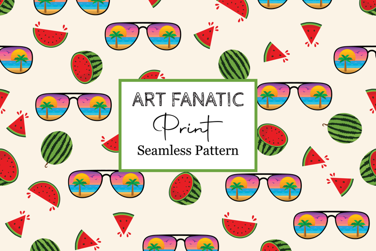 Summer Seamless Pattern | Seamless Pattern