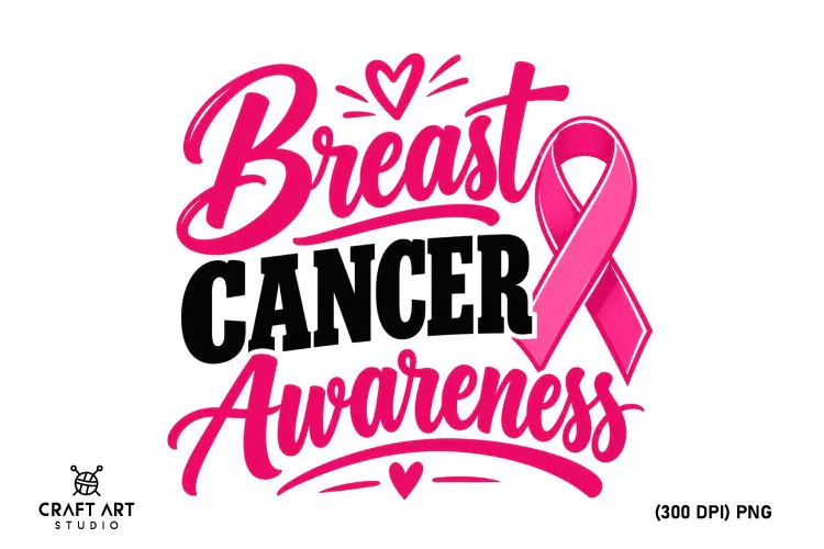 Breast Cancer Awareness PNG, Cancer Ribbon PNG
