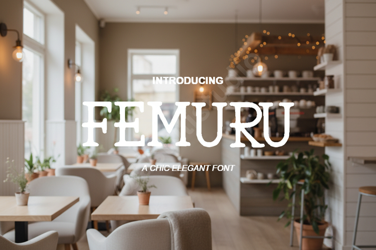 Femuru - Elegant Modern Serif Typeface