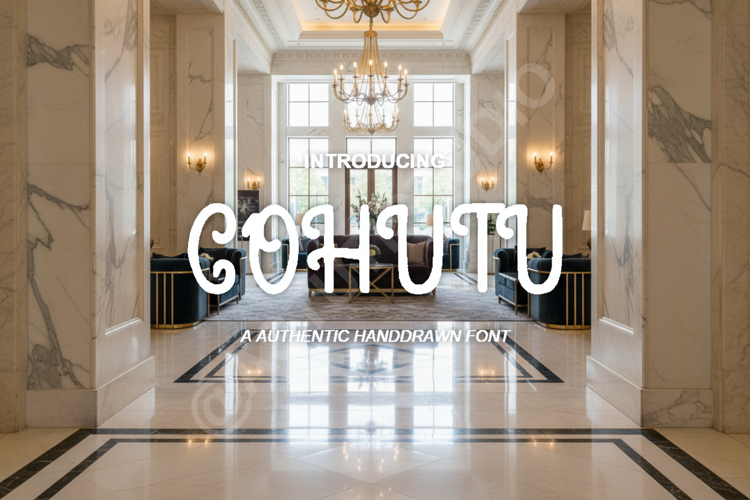 Cohutu - Modern Geometric Display Sans