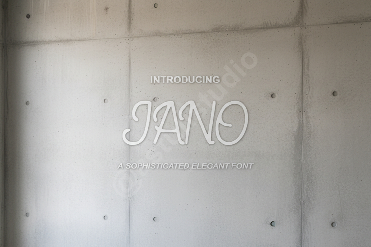 Jano - Modern   Versatile Geometric Sans Serif