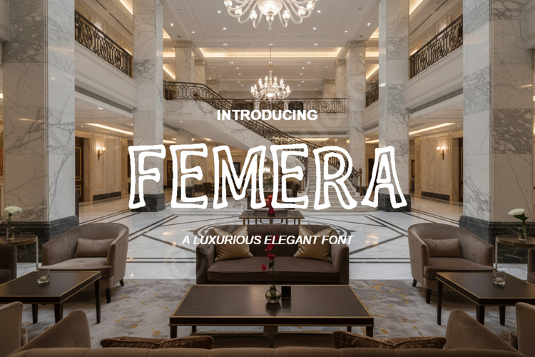 Femera - Elegant Modern Serif Typeface