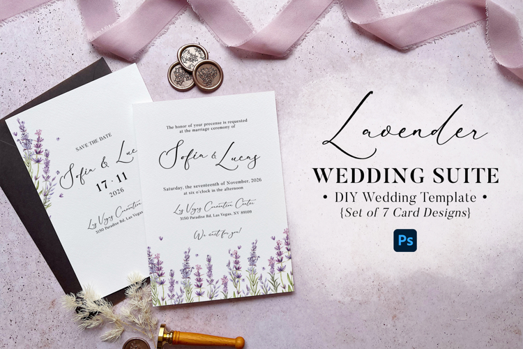 Sweet Lavender Wedding Suite
