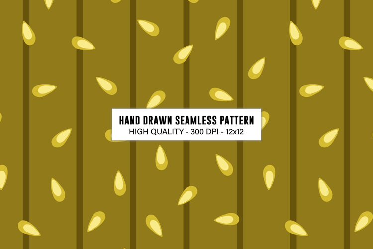 Pickle Seamless Pattern | Cucumber Pattern | Digital Paper