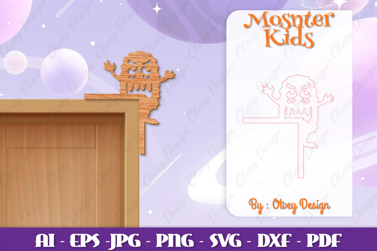 Cute Monster Clipart Image 20