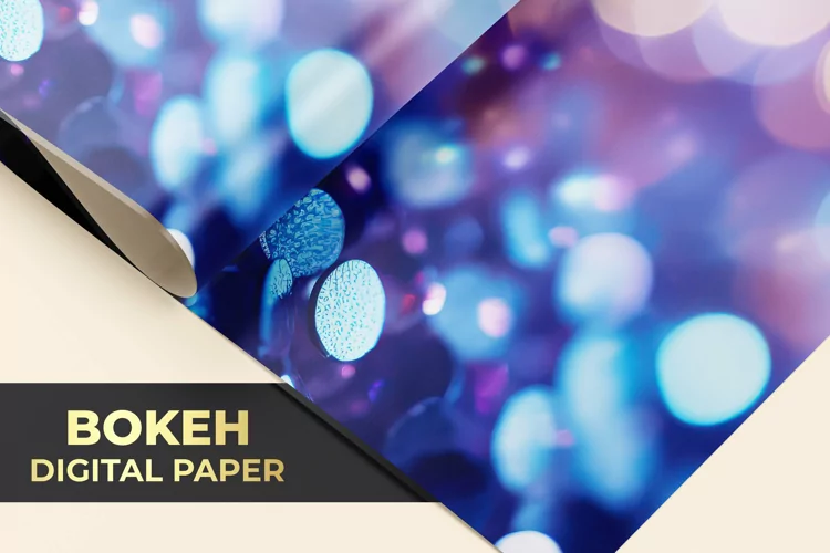 Bokeh Digital Paper