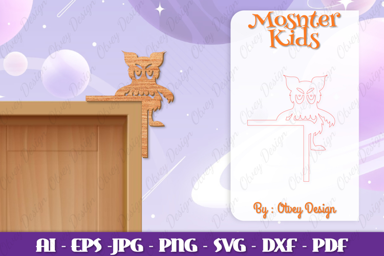 Cute Monster Clipart Image 17