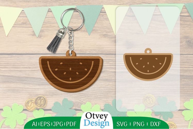 Keychain St Patricks Day Lasercut