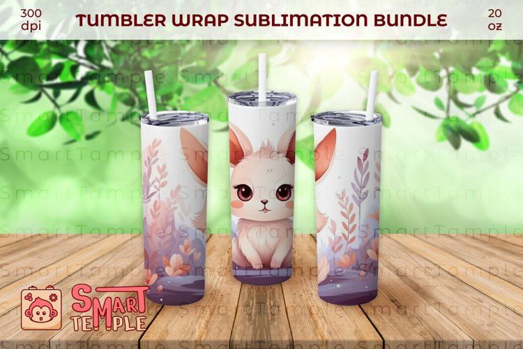 Bunny pattern sublimation, Bunny wrap pattern, Bunny wrap