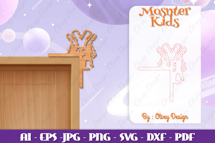 Cute Monster Clipart Image 15