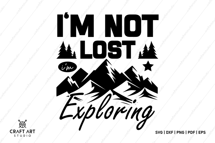 Camping SVG Design, Adventure Mountain SVG