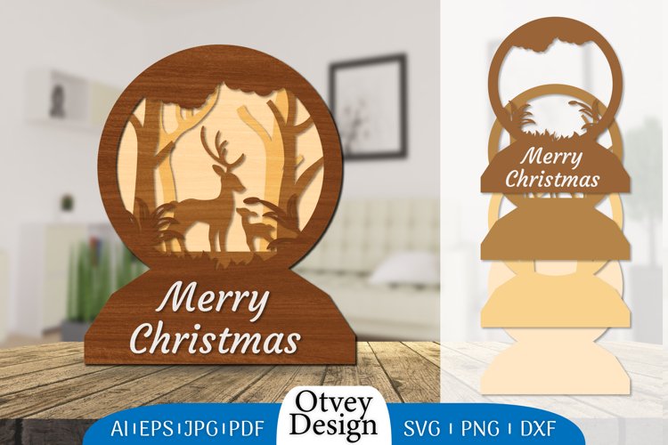 3D Christmas SVG Image 20