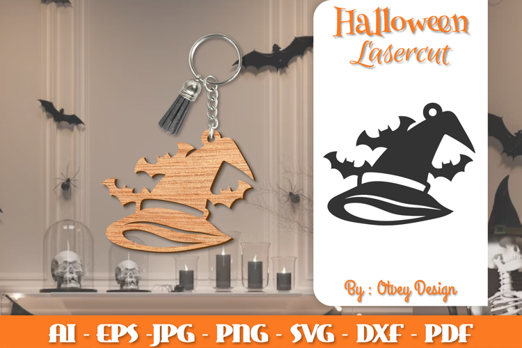 Keychain Template Svg