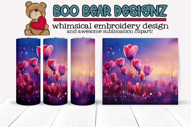 Magical Valentines Day Sublimation tumbler