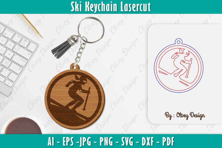 Skier Clipart Image 5
