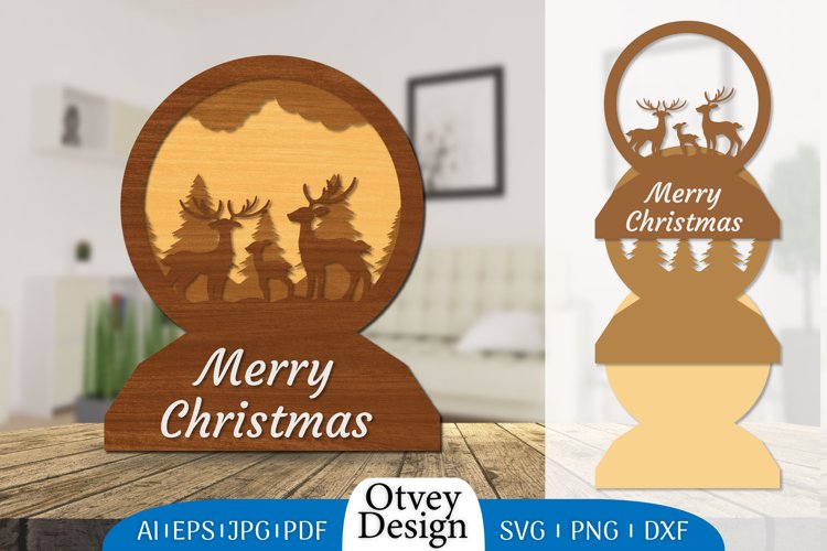 3D Christmas SVG Image 19