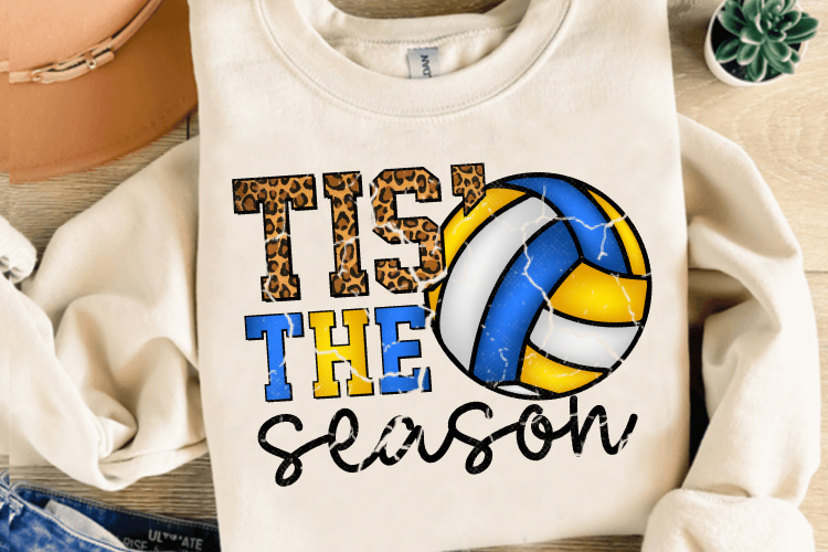 Tis The Season vollyball PNG | Football Sublimation PNG