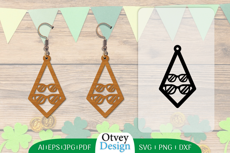 Earring Summer Lasercut