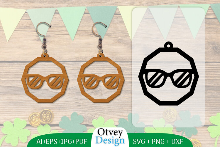 Earring Summer Lasercut example image 1