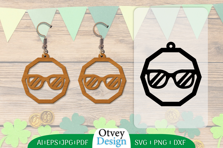Earring Summer Lasercut