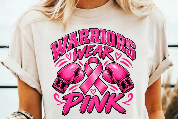Breast Cancer Warriors PNG, Breast Cancer Shirt PNG