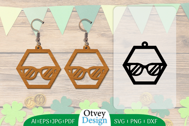 Earring Summer Lasercut