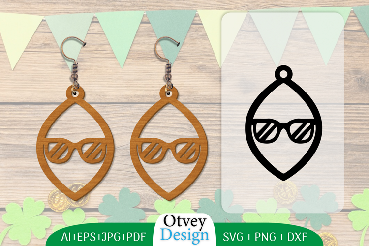 Earring Summer Lasercut