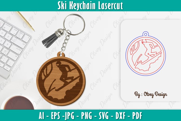 Skier Clipart Image 4