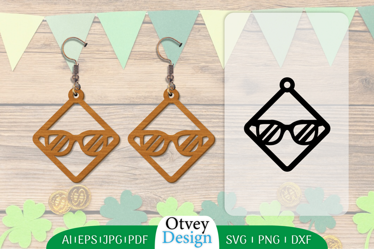 Earring Summer Lasercut