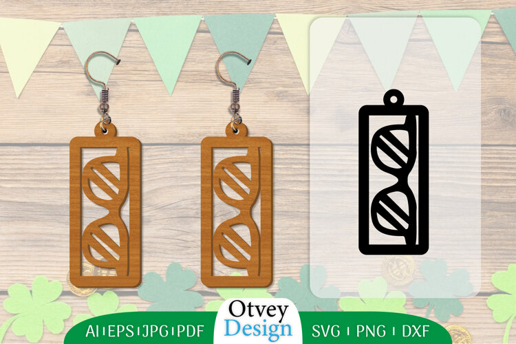 Earring Summer Lasercut example image 1