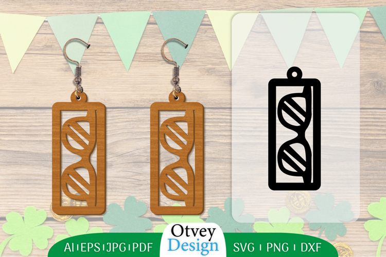 Earring Summer Lasercut
