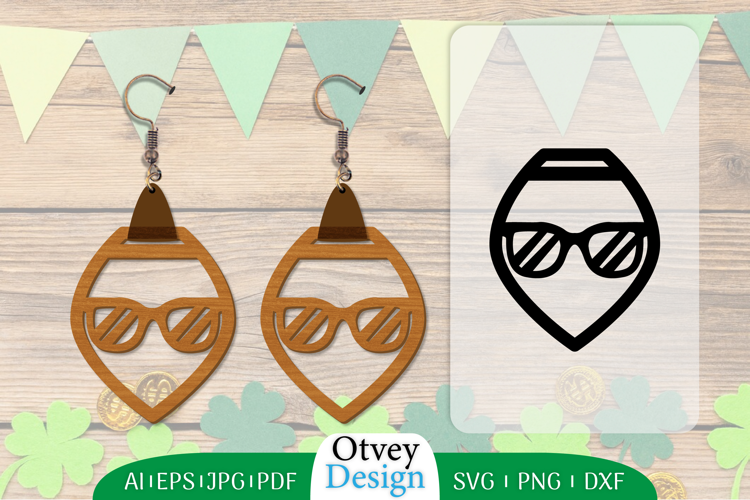 Earring Summer Lasercut