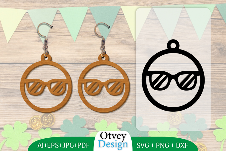 Earring Summer Lasercut