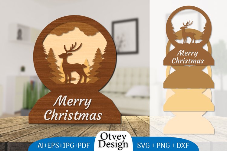 3D Christmas SVG Image 17
