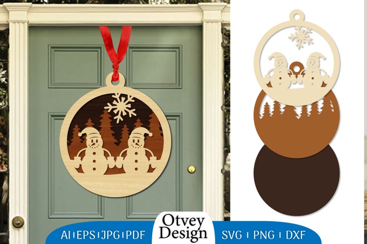Snowman Clipart Image 24