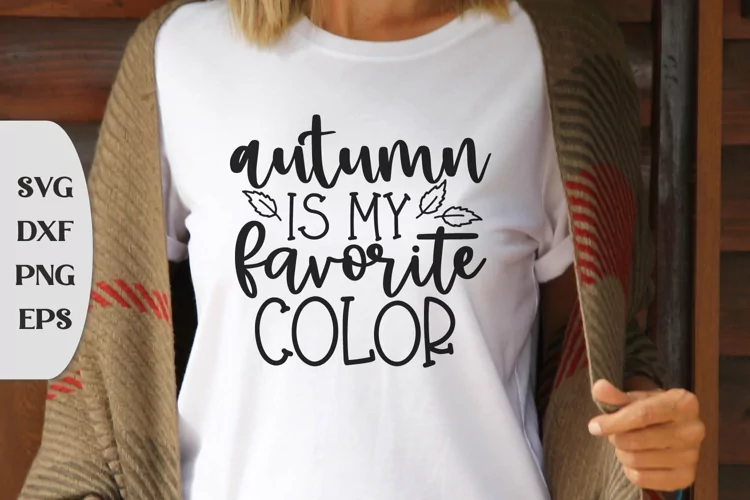 Autumn Is My Favorite Color, Autumn Quote Svg, Autumn Svg