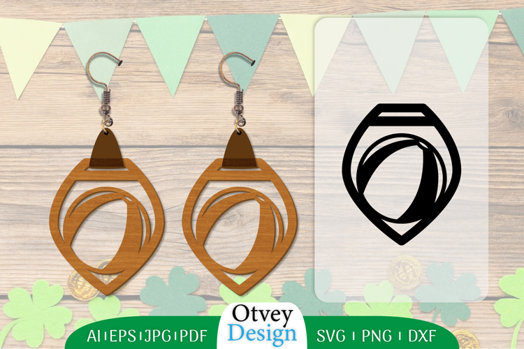Earring Summer Lasercut