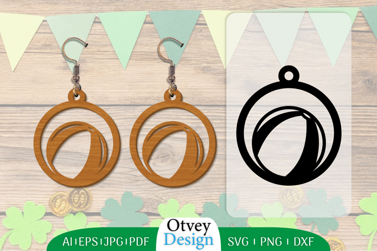 Earring Summer Lasercut