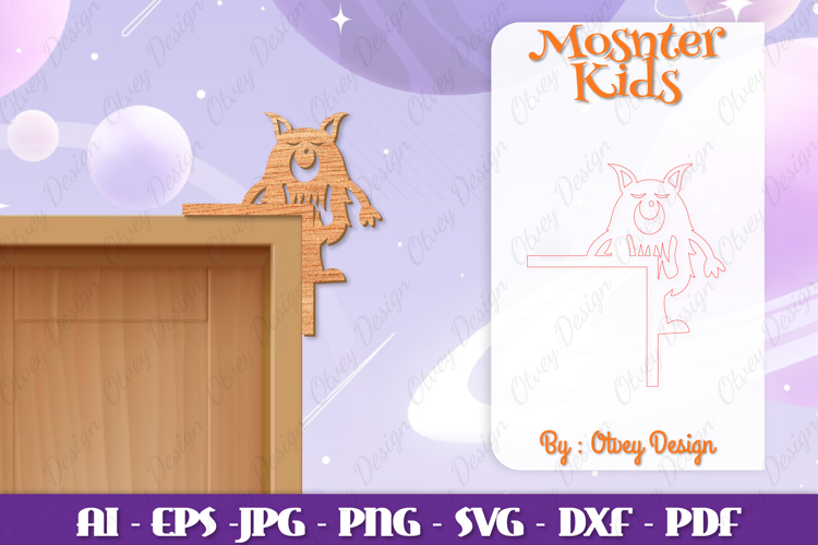 Cute Monster Clipart Image 4