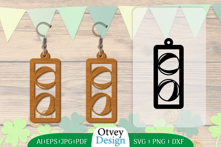 Earring Summer Lasercut