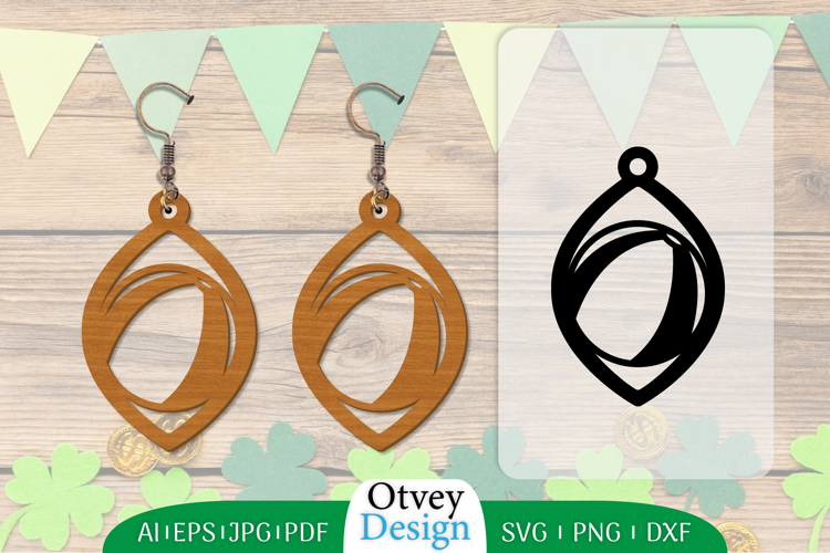 Earring Summer Lasercut