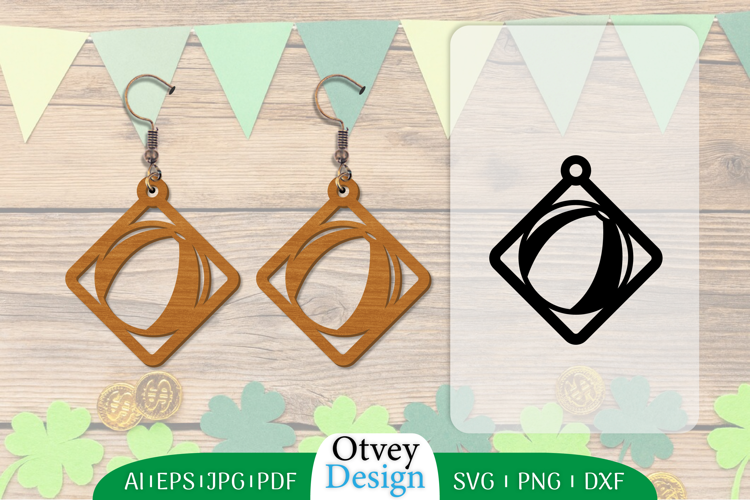 Earring Summer Lasercut