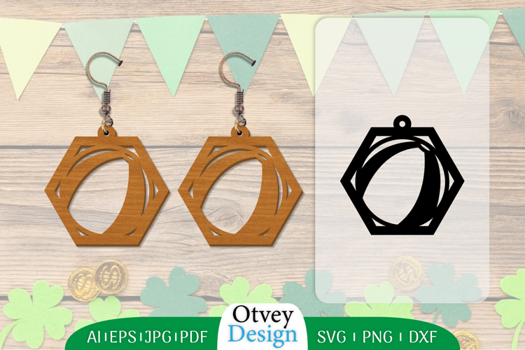 Earring Summer Lasercut