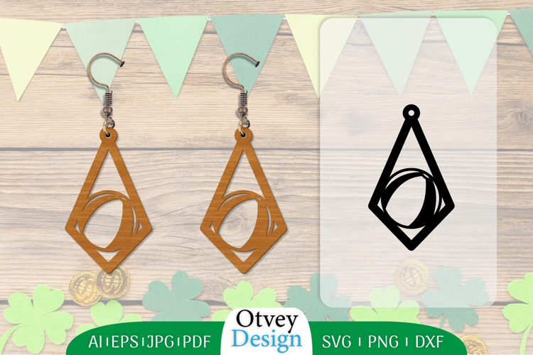 Earring Summer Lasercut