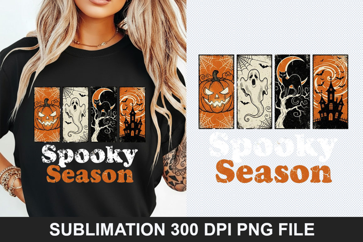 Spooky season Sublimation - Halloween PNG Design